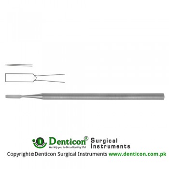 Obwegeser Osteotome For Alveolar Process Stainless Steel, 15.5 cm - 6" Blade Width 4 mm
